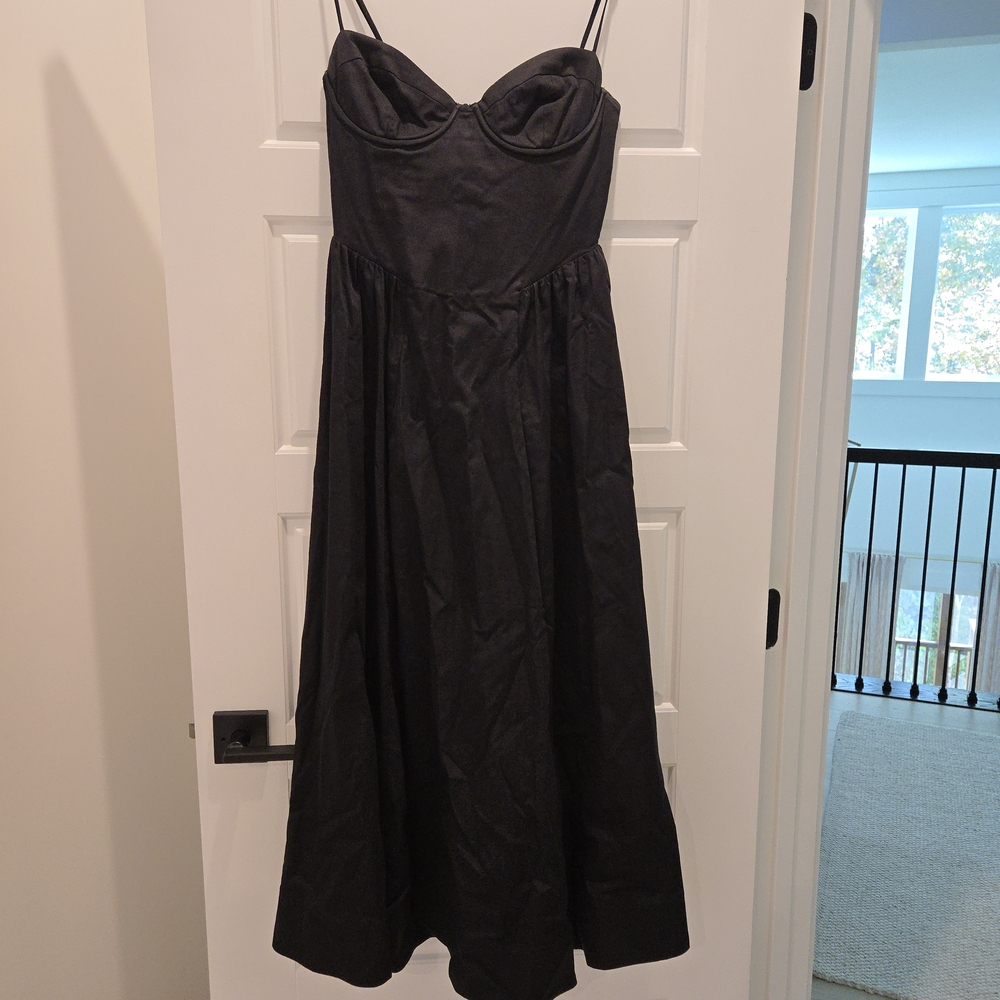 ASTR The Label Bellamy Bustier Midi Dress | Black | Size M | Worn Once - Picture 3 of 7